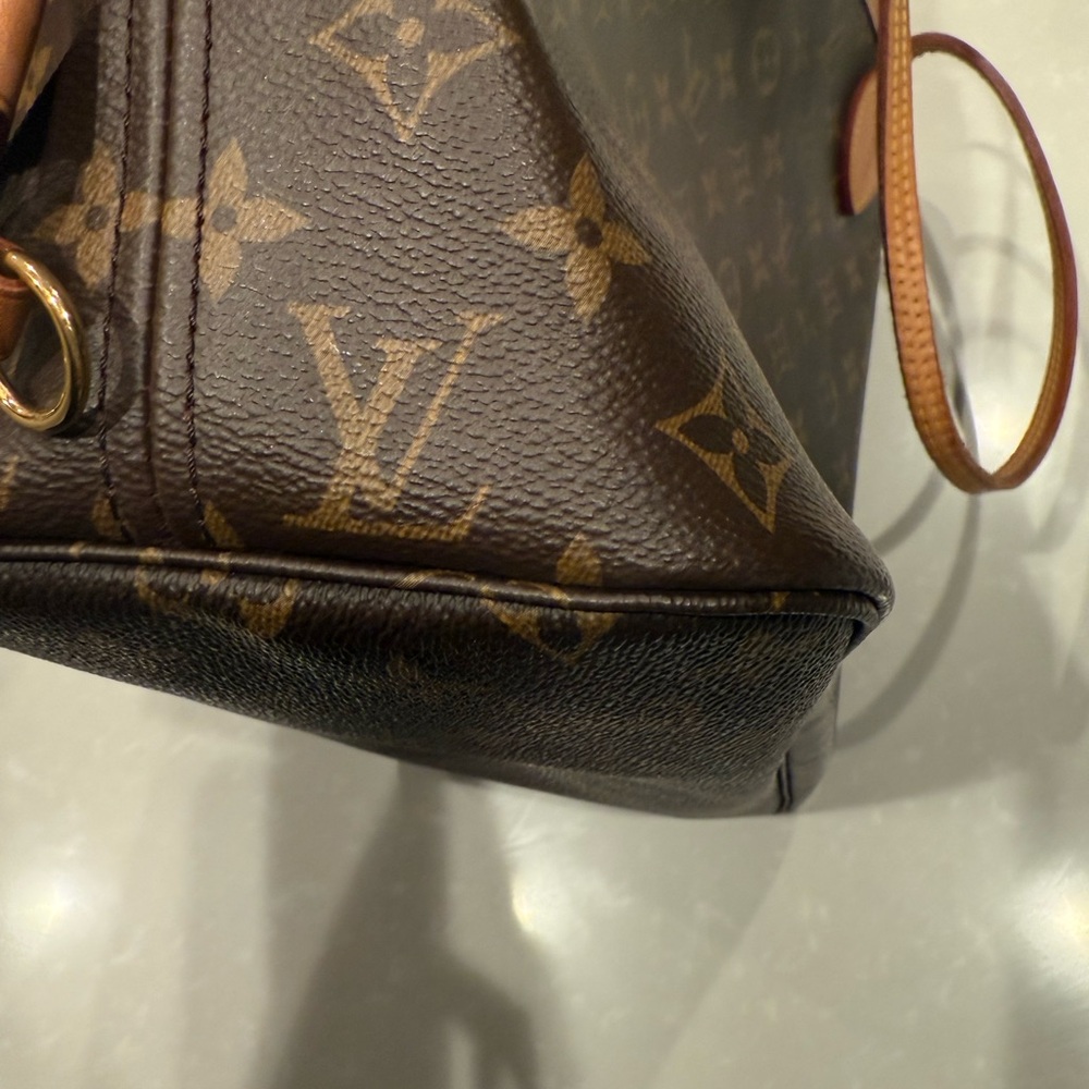 Louis Vuitton Brown Neverfull Tote Bag Iconic Monogram - Picture 5 of 12